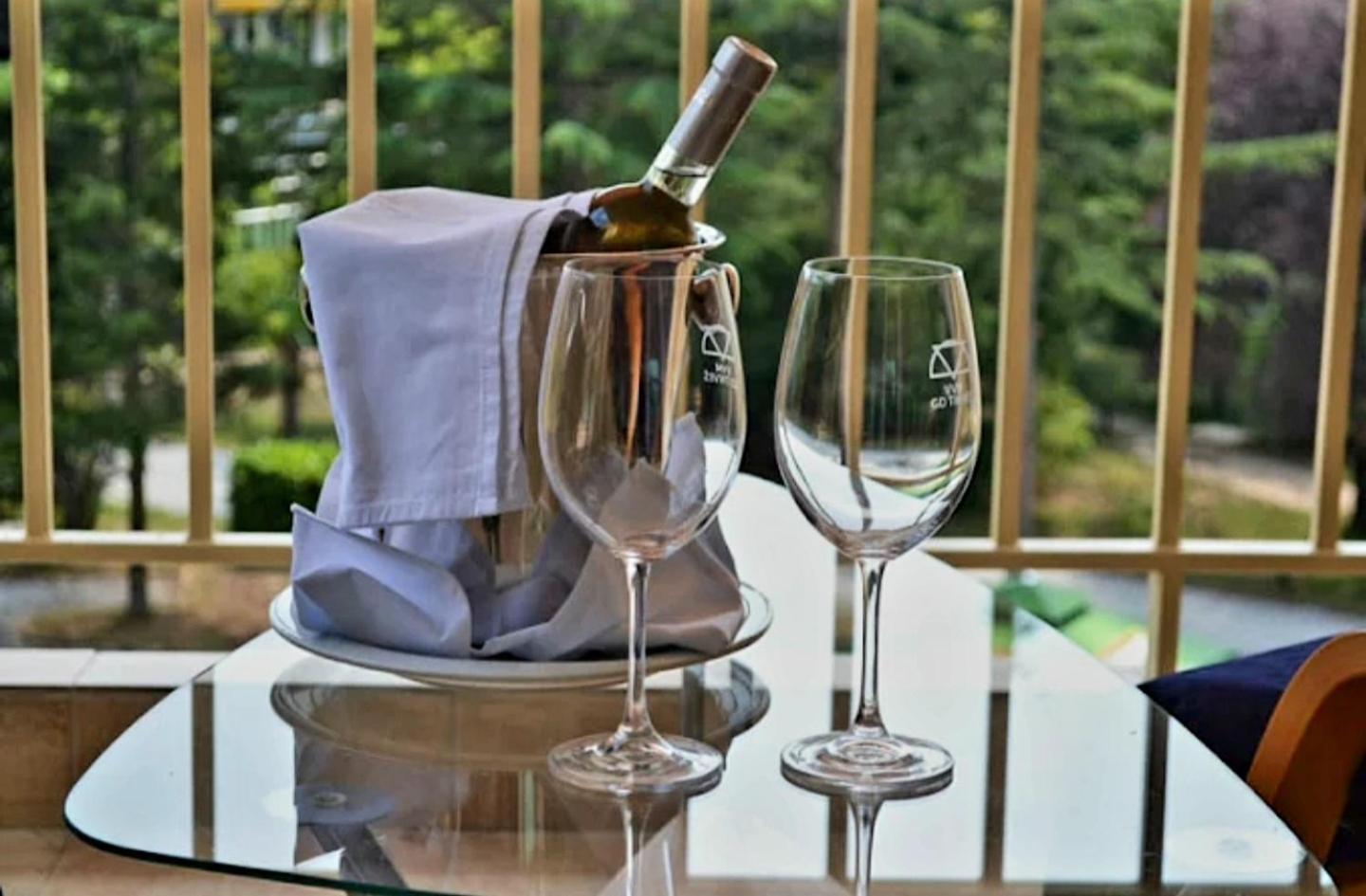 Hotel Bluebell Ohrid Exterior foto